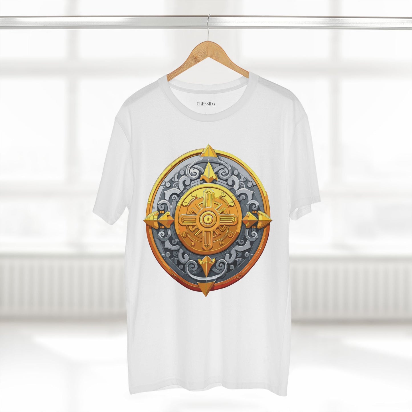 Antique Gold Coin Graphic Design T-Shirt Unisex 100 Cotton With Golden Print Artwork Tee 20
