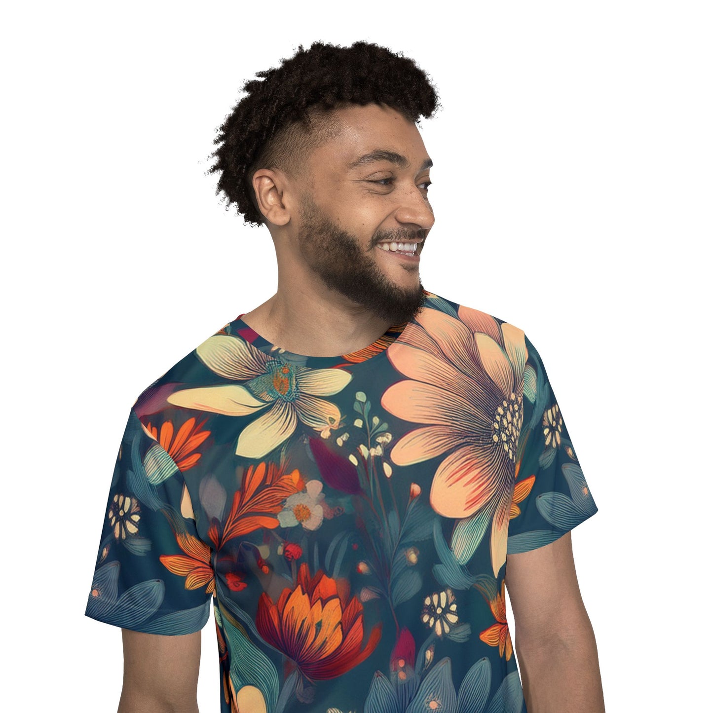 Unisex Floral Shirt, Floral Tee Shirt