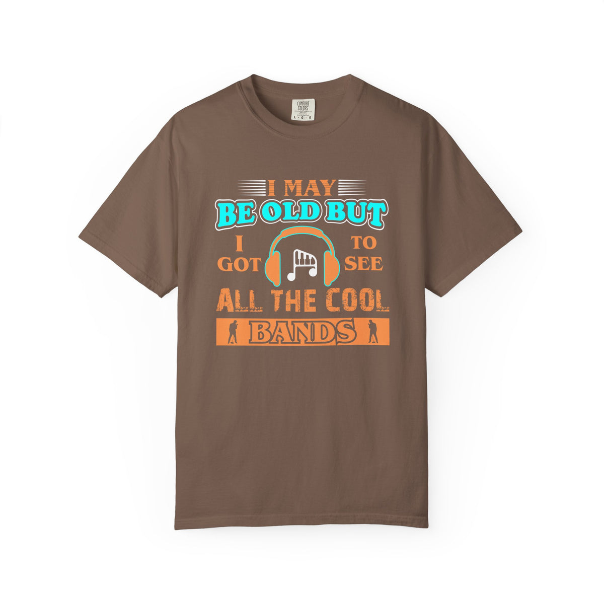 To See All The Cool Bands T-Shirt Vintage Concert Graphic Unisex Cotton Tee 061