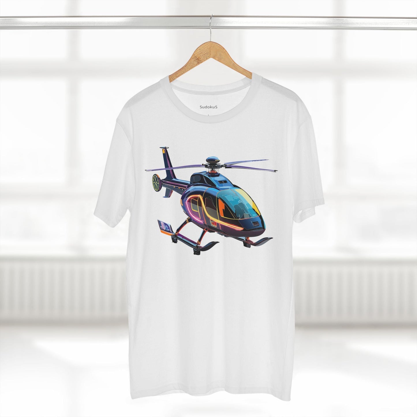 Chopper Graphic Unisex 100 Cotton Staple Tee 16