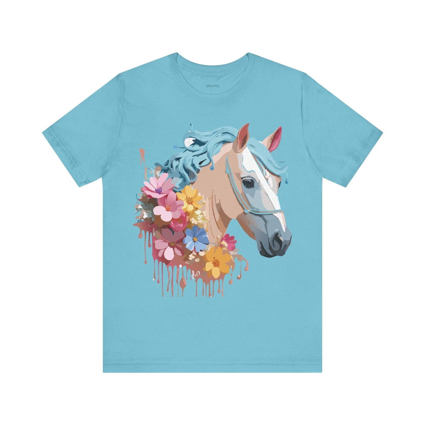 Horse Graphic Unisex 100 Cotton Vintage Animal Art T-Shirt 17