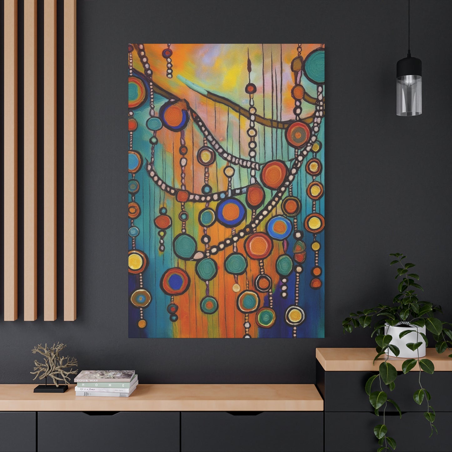 Abstract Oil Painting Print Canvas 20x24,20x30,24x30 24x32,24x36,30x40 32x48,36x48,40x60 Pine-Wood Inner Frame ABS-100