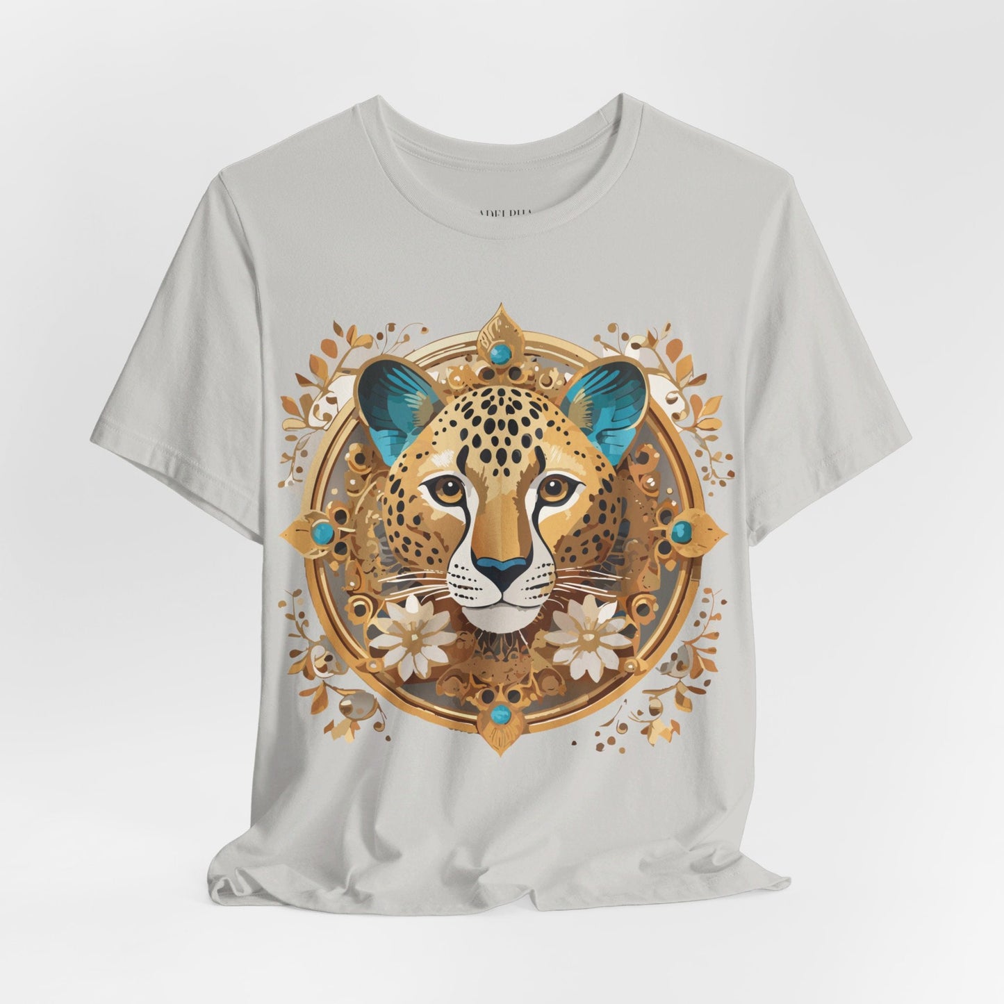 Medallion Shirt Graphic Tee Unisex Short Sleeve Vintage Inspired Artwork By Adelpha