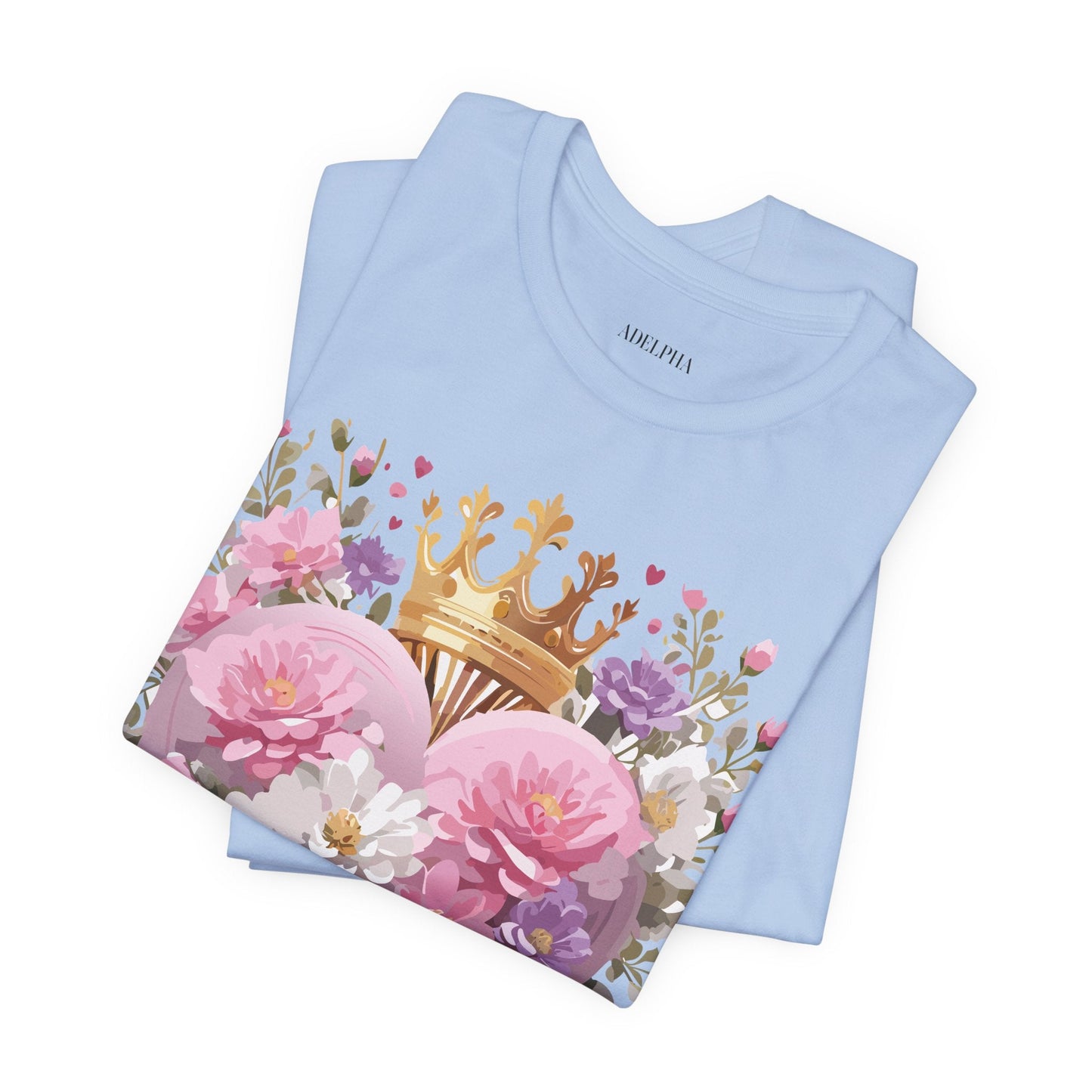Valentine Day Graphic Unisex 100 Cotton Vintage Artwork with Love and Flower Design Tee 2