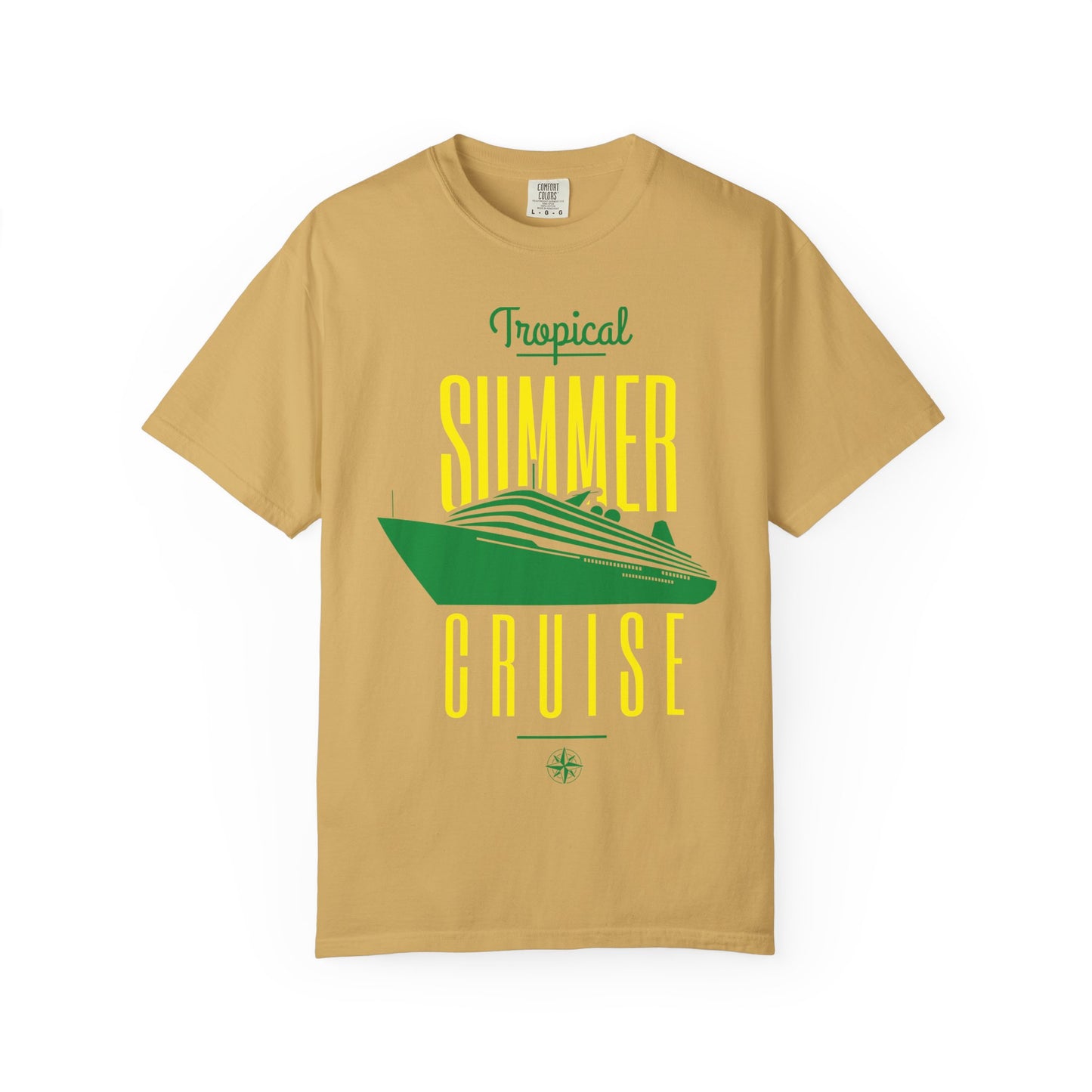 Unisex Garment Dyed T Shirt Relaxed Fit Comfort Colors 1717 Heavyweight 100 Percent Cotton
