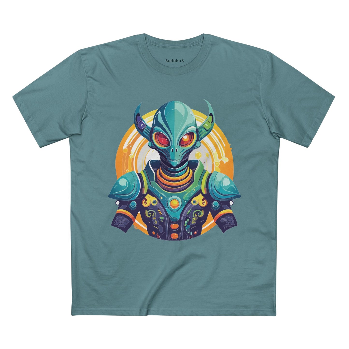 Aliens Graphic Unisex 100 Cotton Staple Tee 21