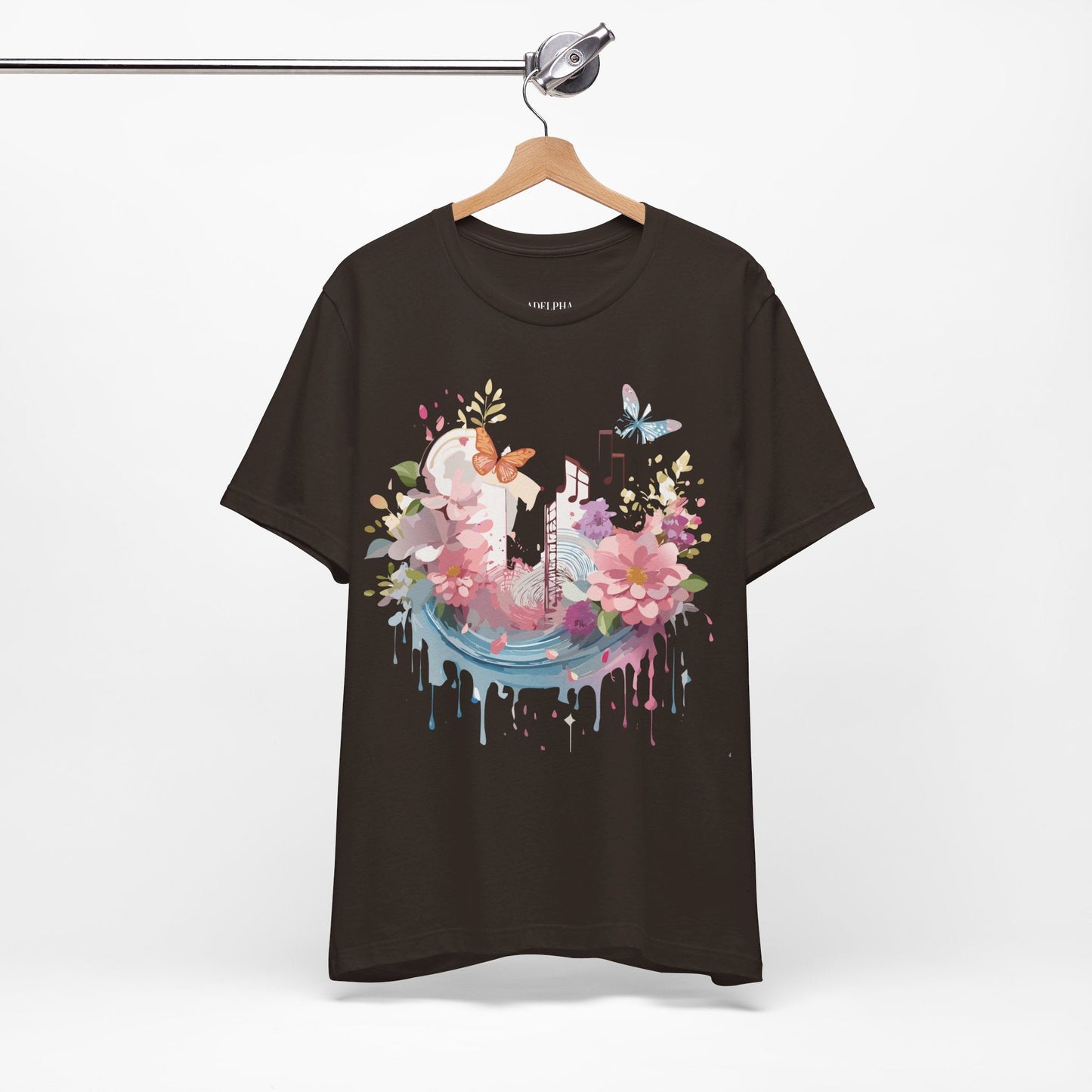 Adelpha Vintage Inspired Graphic T Shirt Unisex Short Sleeve Art Tee Premium Quality
