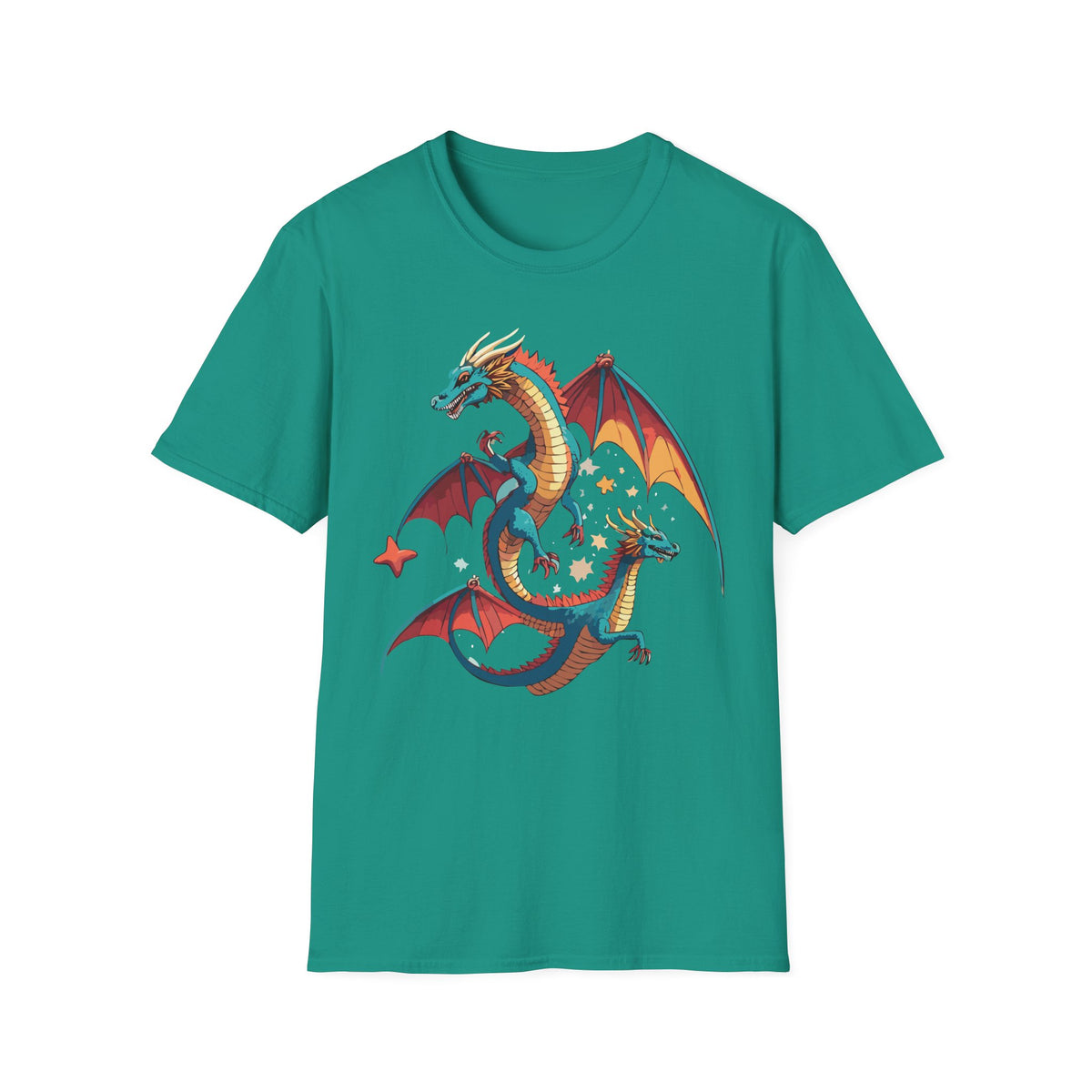 Dragon Graphic Tee Gildan Unisex 100 Cotton Tee Shirt with Animal a38