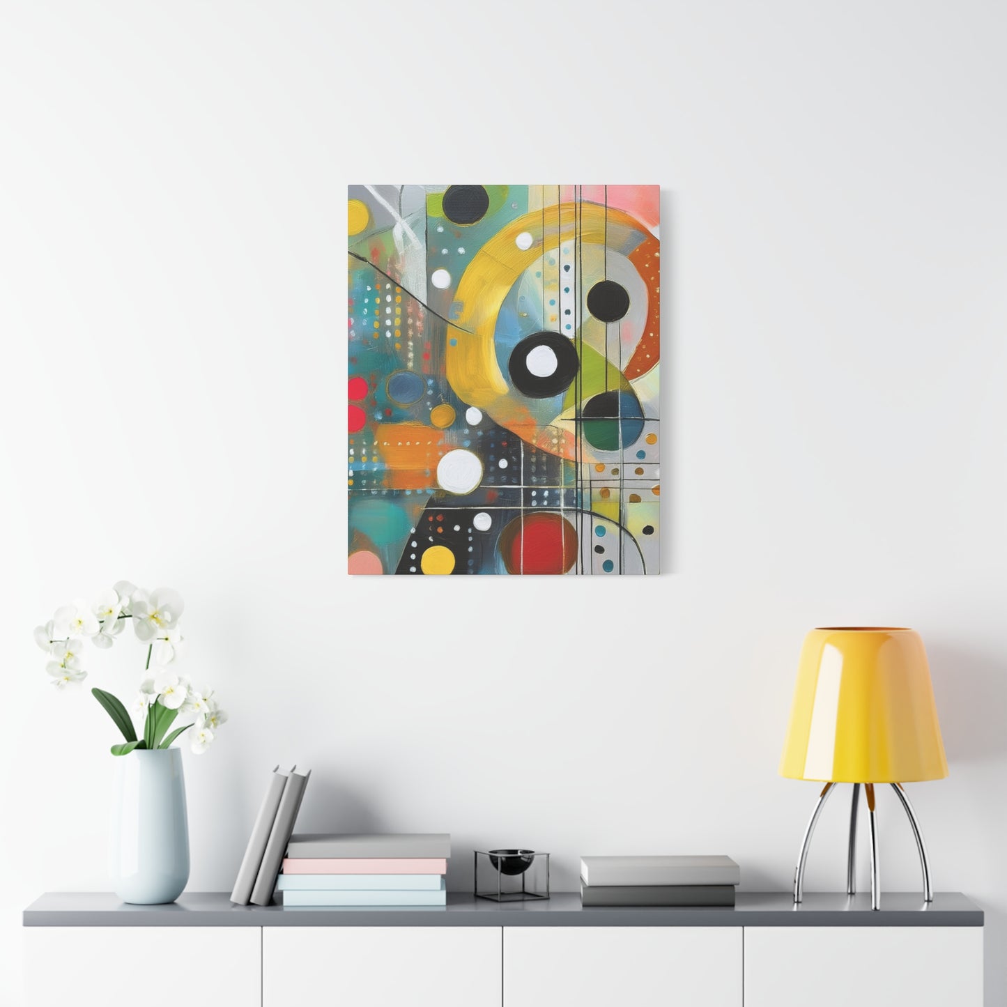 Abstract Oil Painting Print Canvas 20x24,20x30,24x30 24x32,24x36,30x40 32x48,36x48,40x60 Pine-Wood Inner Frame ABS-118