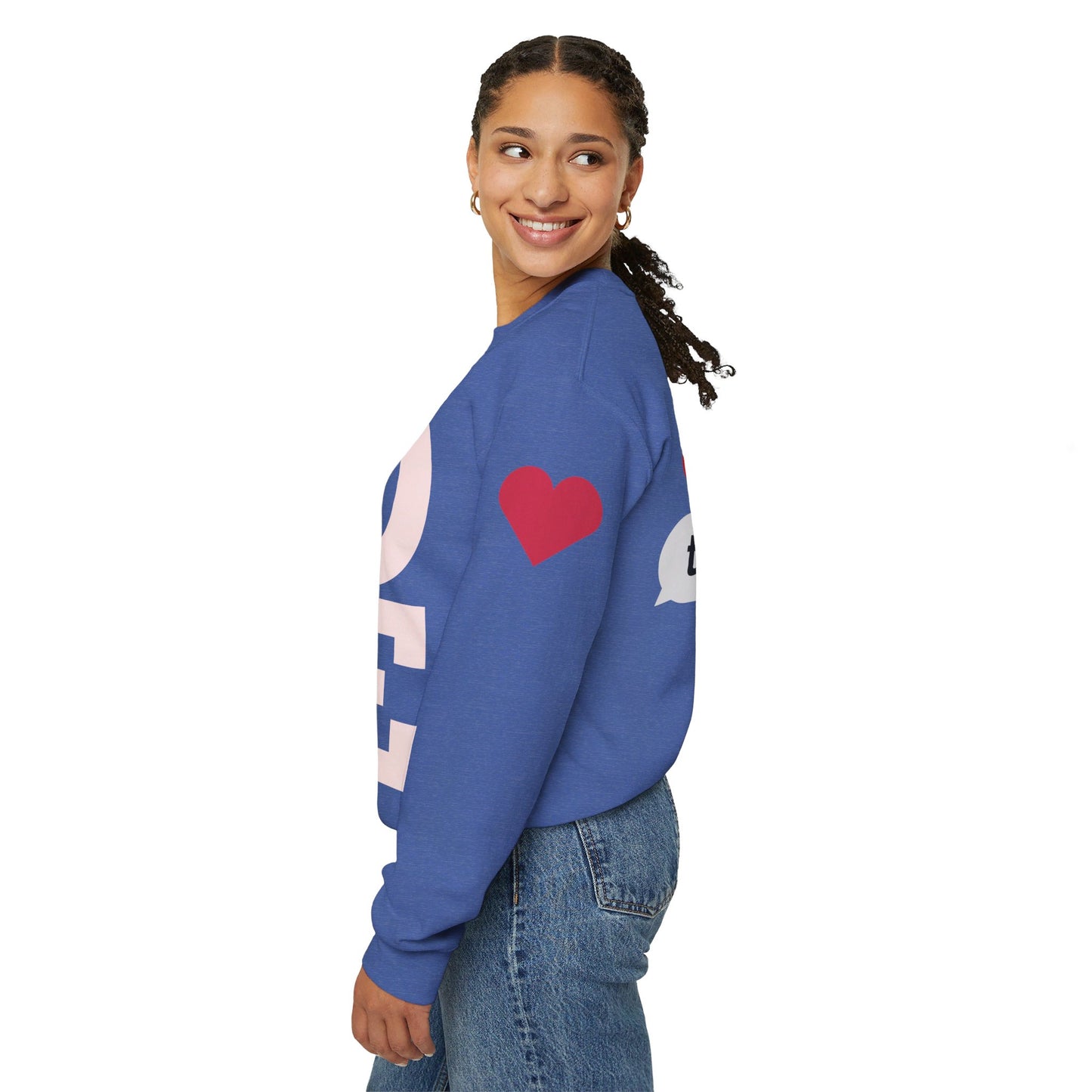 Unisex Heavy Blend Sweatshirt - LOVE