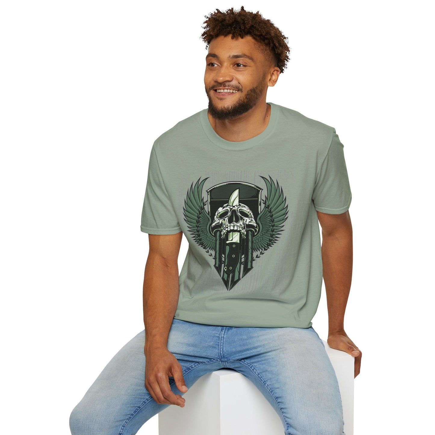 Art Graphic T Shirt Unisex Softstyle Gildan 64000 Cotton Tee With Graphic Design