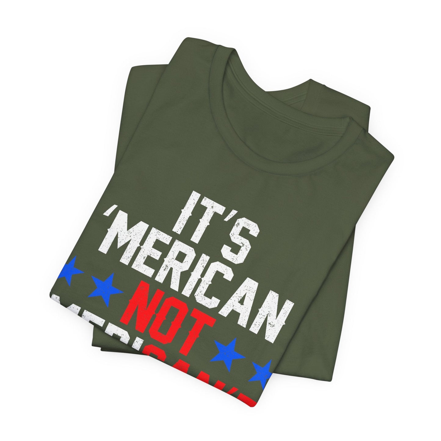 Patriotic USA Stars Graphic Unisex Cotton T-Shirt a5