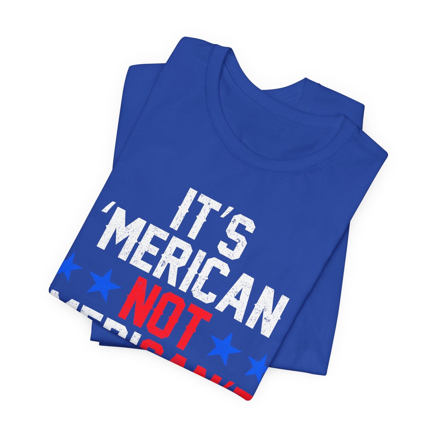 Patriotic USA Stars Graphic Unisex Cotton T-Shirt a5