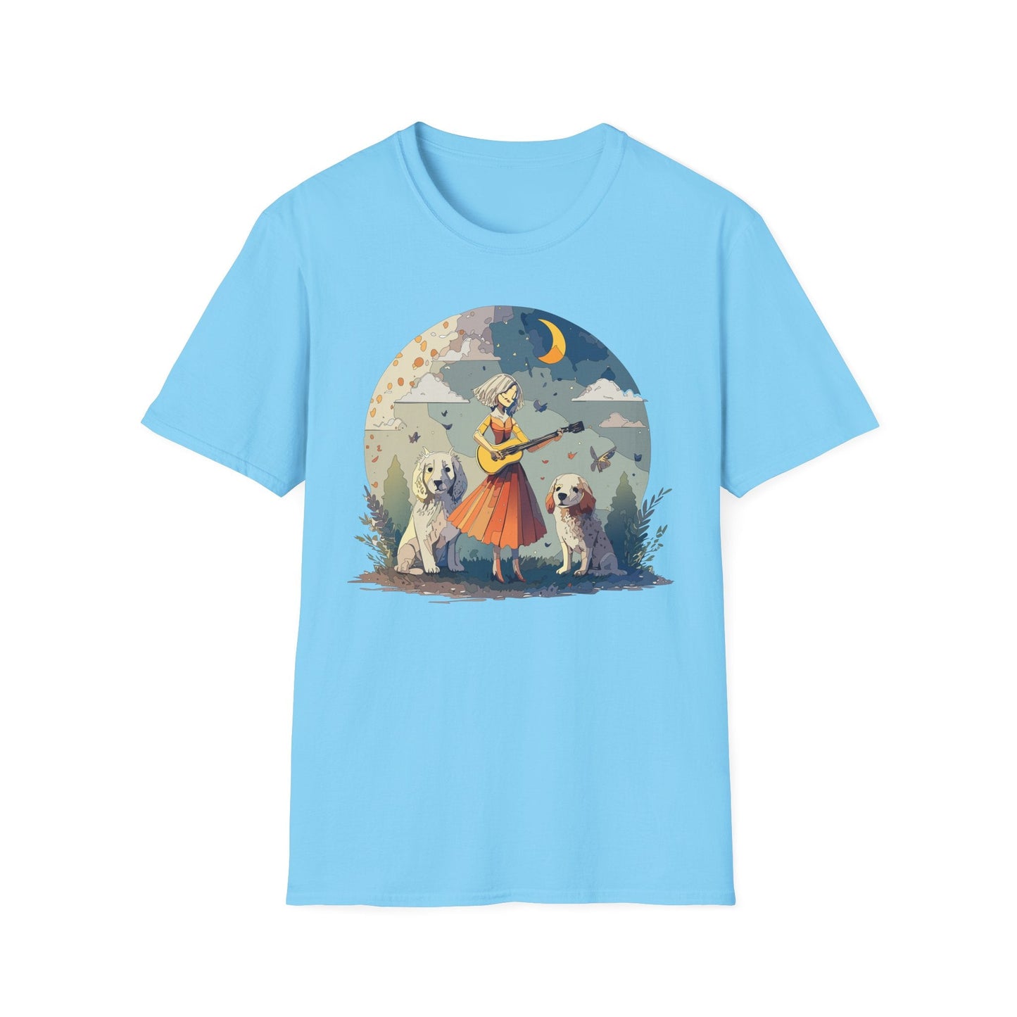 Womens Graphic T Shirts Art Design Tee Softstyle Gildan 64000 100 Percent Cotton