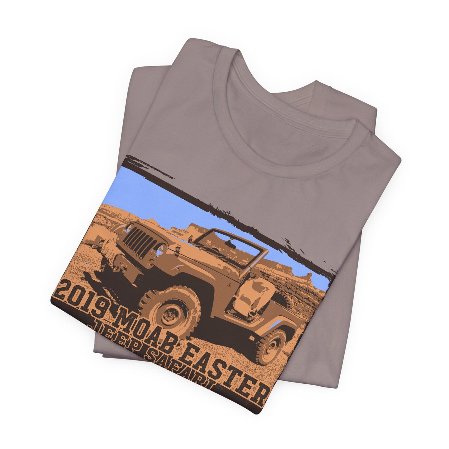 Moab Easter Safari Graphic Design Tee, Moab Easter Shirt, Vintage Tees, Art Design T-Shirt, Graphic Tee, Retro Art Shirts