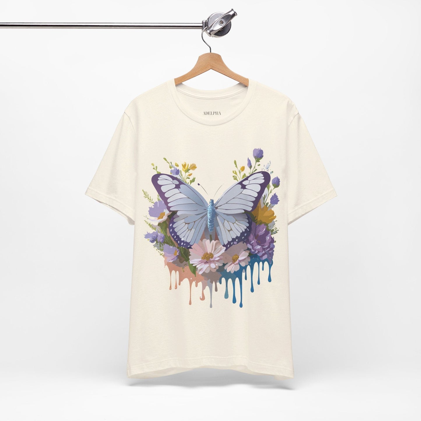 Adelpha Vintage Inspired Graphic Tee Unisex Short Sleeve Shirt