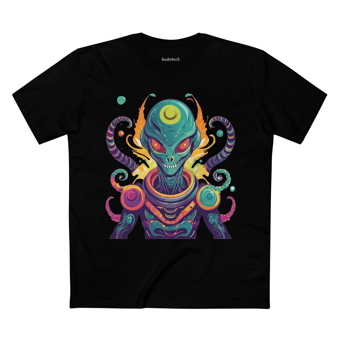 Aliens Graphic Unisex 100 Cotton Staple Tee 26