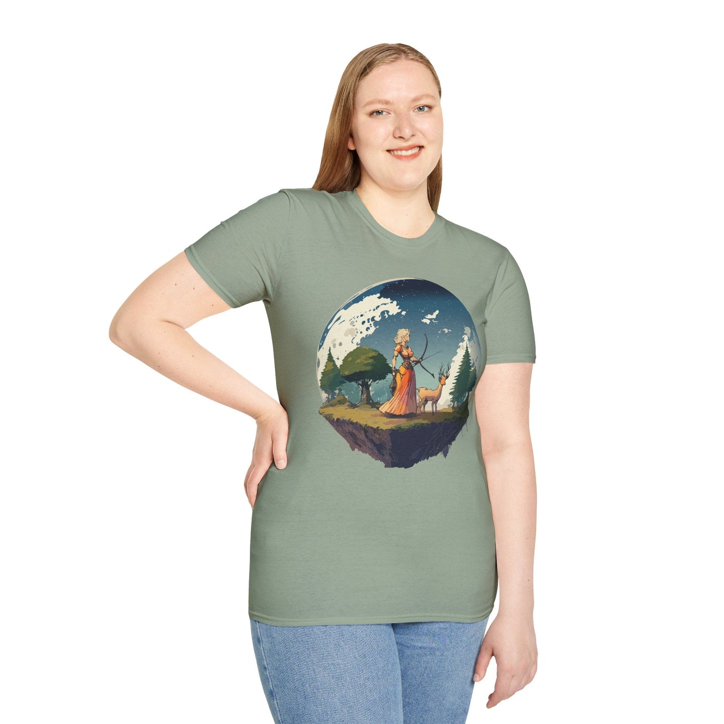 Womens Graphic T Shirts Ladies Art Design Shirt Softstyle Gildan 64000 Unisex Tee