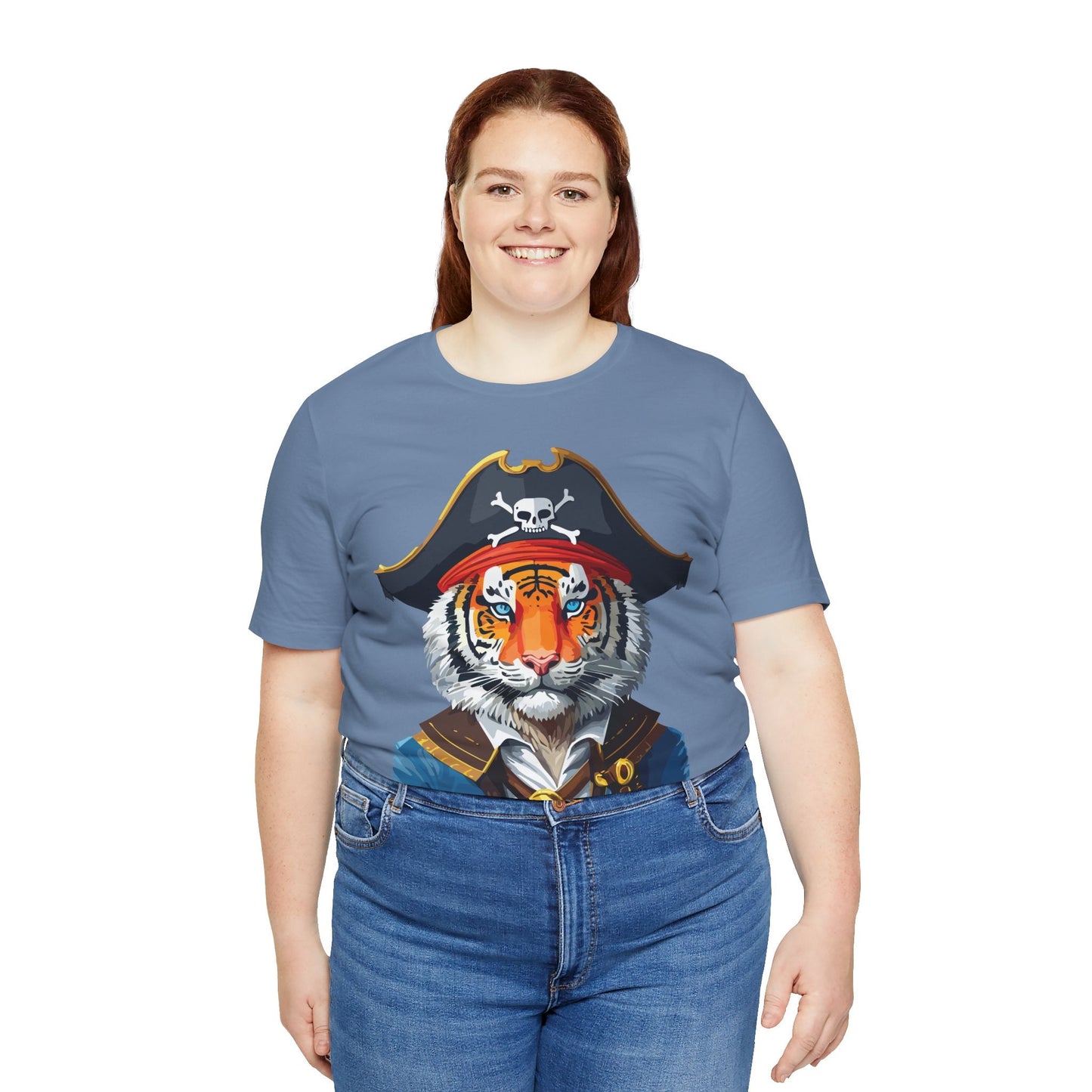 Unisex Animal Tee Shirt With Art Design Wild Animals Shirt Gildan Softstyle 64000
