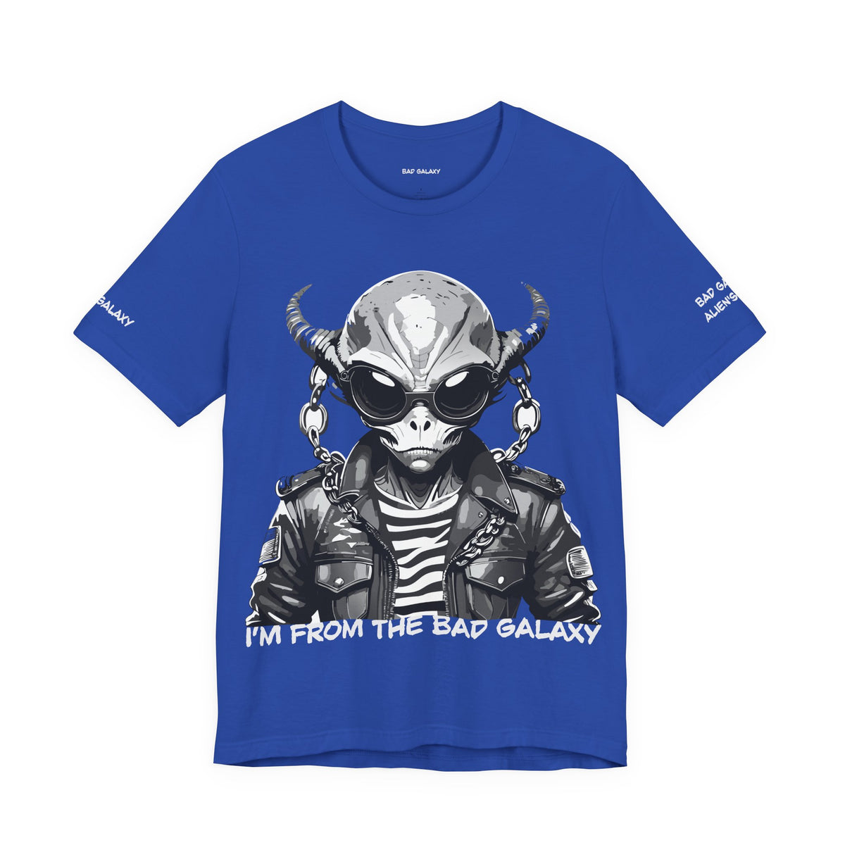 Alien Graphic Unisex Cotton Bella+Canvas Tee with Art Design b68