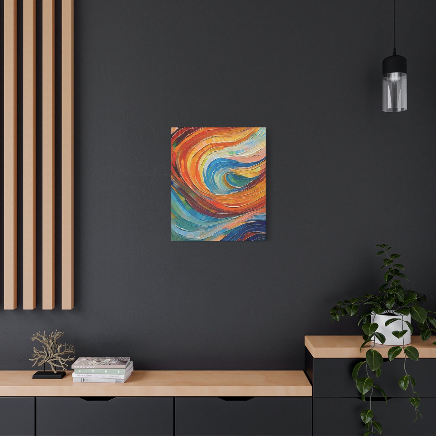 Abstract Oil Painting Print Canvas 20x24,20x30,24x30 24x32,24x36,30x40 32x48,36x48,40x60 Pine-Wood Inner Frame ABS-97