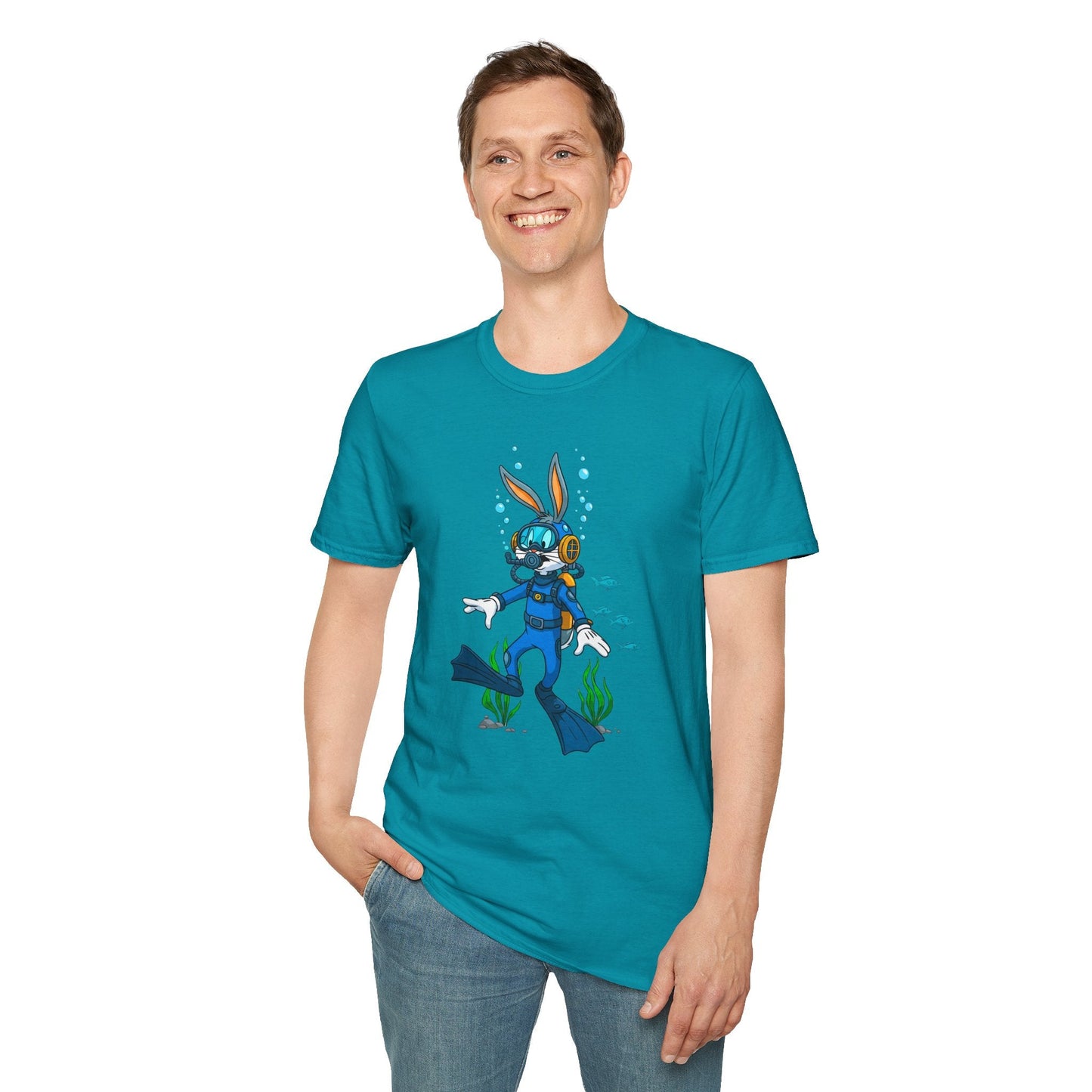 Bugs Bunny Shirt Unisex T Shirt Cartoon Tee Animation Design Softstyle Graphic Cotton