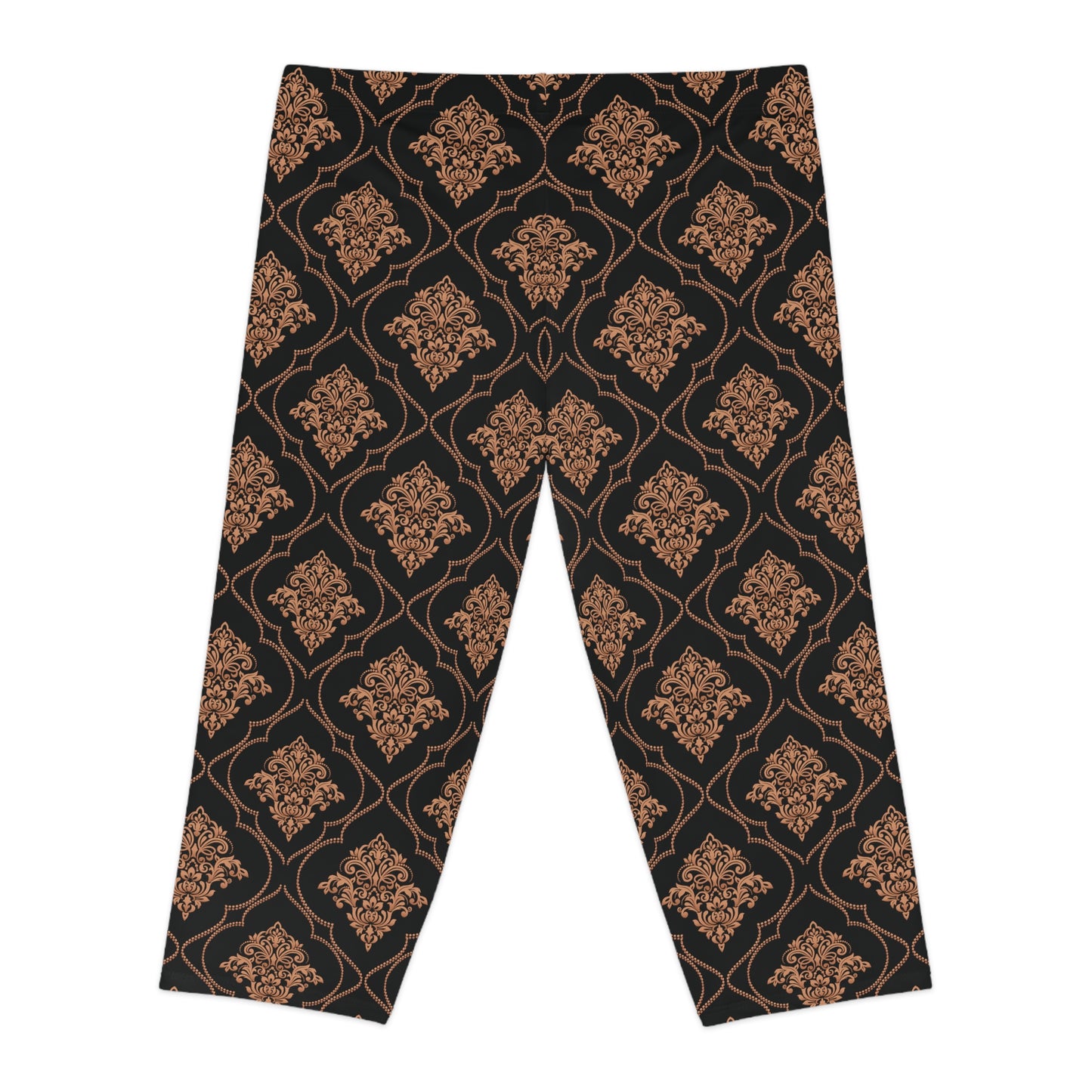 Capri leggings with traditional print