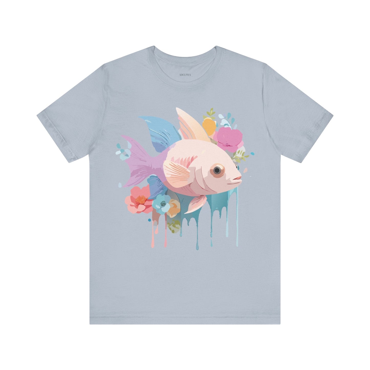 Adelpha Graphic Unisex Tee With Vintage Inspired Artwork Short Sleeve Premium Quality Cotton