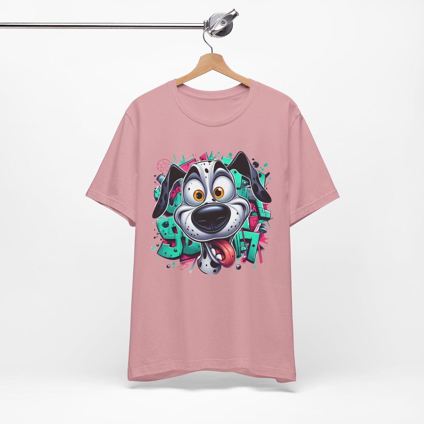 Viki Animal Tees, Dog Tee Shirt, Funny Dog T-Shirt, Art Design Top, Funny Animal T-Shirt, Graphic Tee