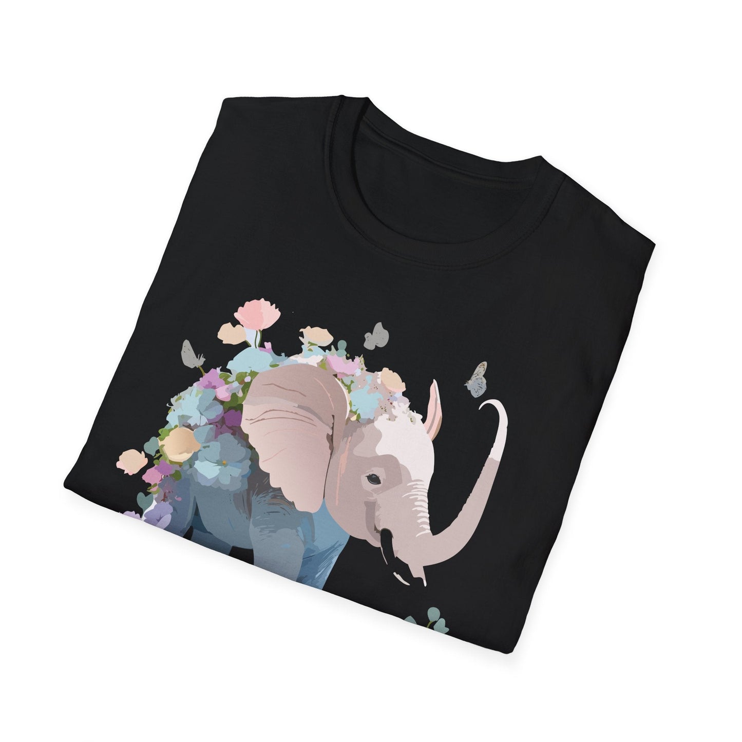 Elephant T Shirt Unisex Softstyle 64000 Elephant Tee Premium Comfort Everyday Wear