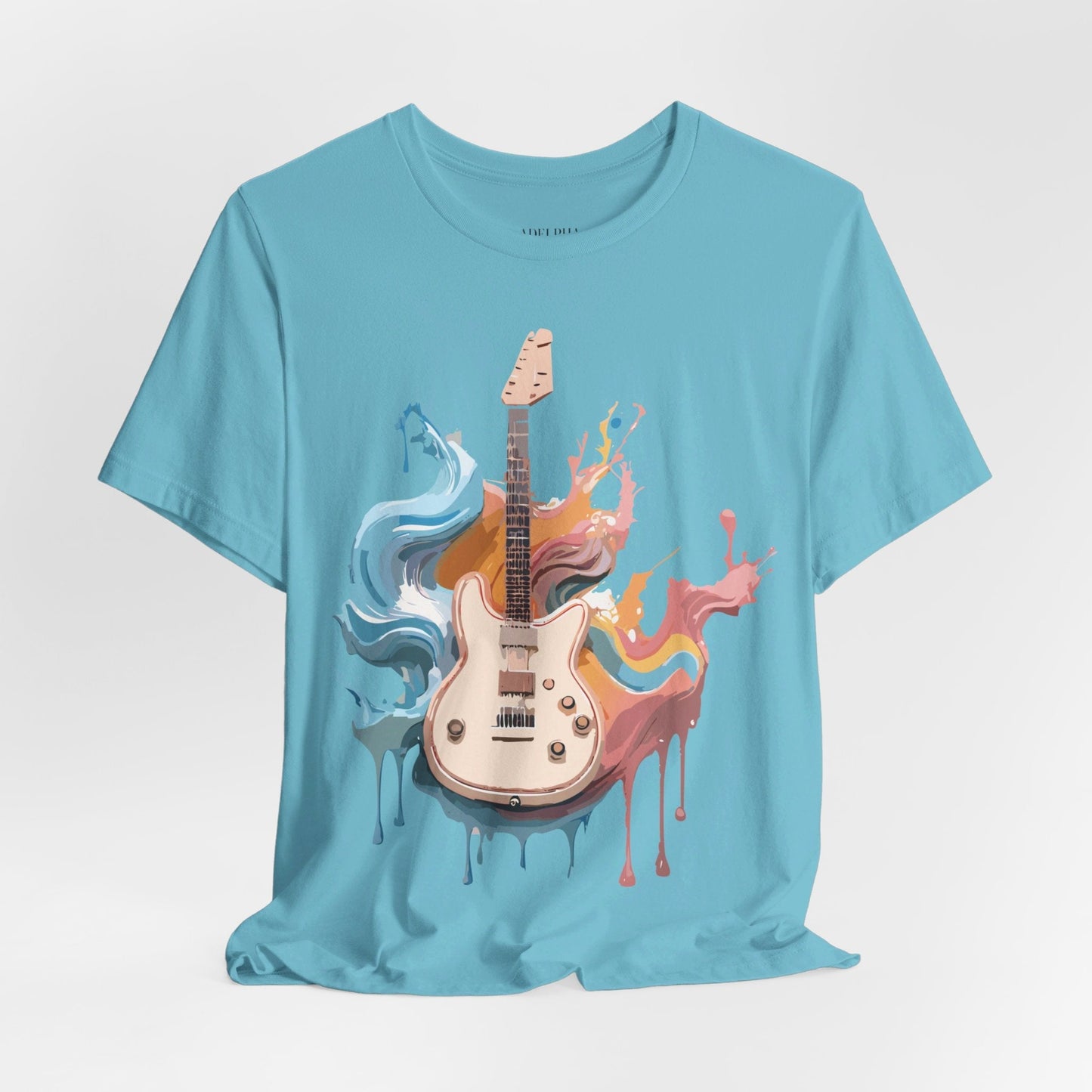 Music T Shirt Unisex Graphic Tee Featuring Original Adelpha Artwork Vintage Inspired Design