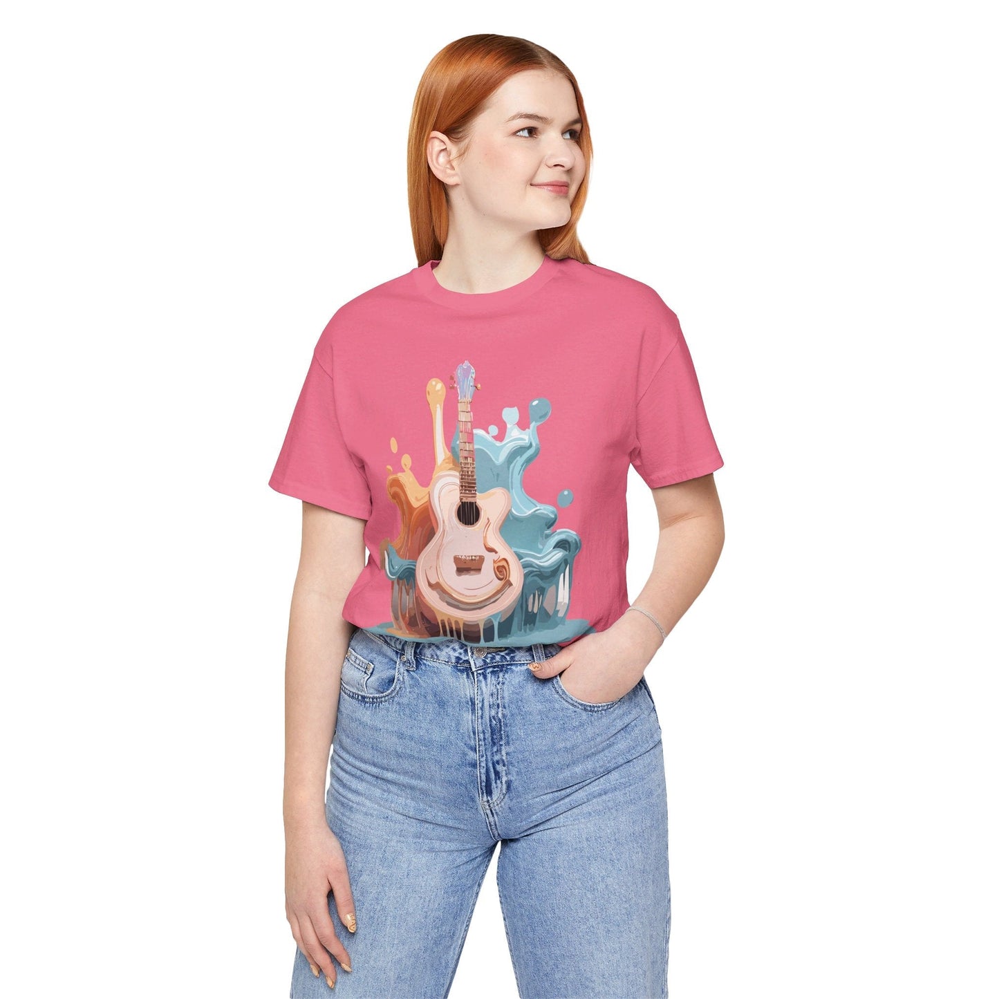 Music Graphic T Shirt Unisex Jersey Short Sleeve Adelpha Art Design Tee Vintage Inspired Artwork