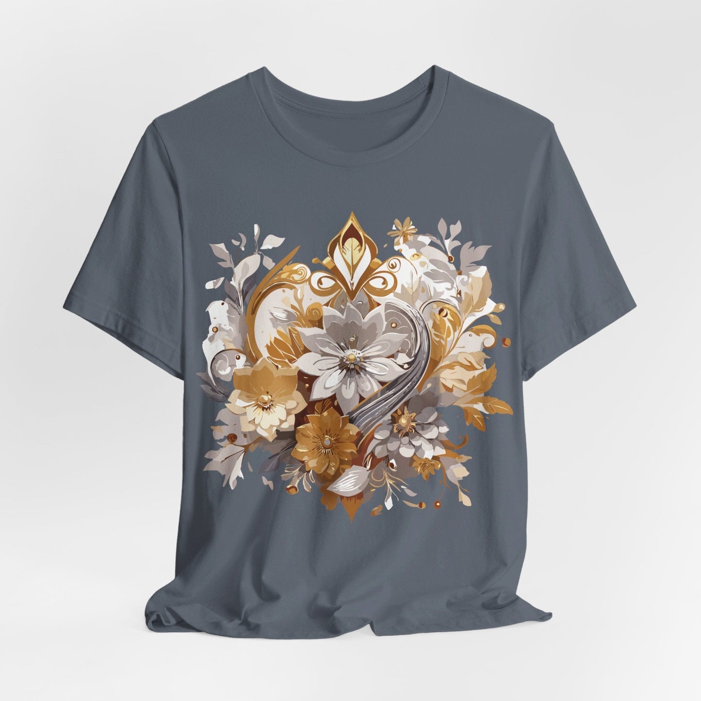 Jewelry Graphic Unisex 100 Cotton Vintage Treasure Art T-Shirt 7