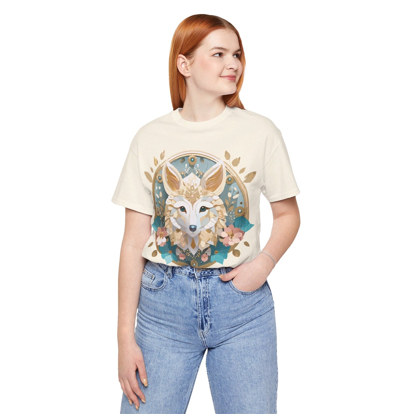 Adelpha Medallion Graphic Tee Unisex Short Sleeve Jersey Shirt With Vintage Artwork
