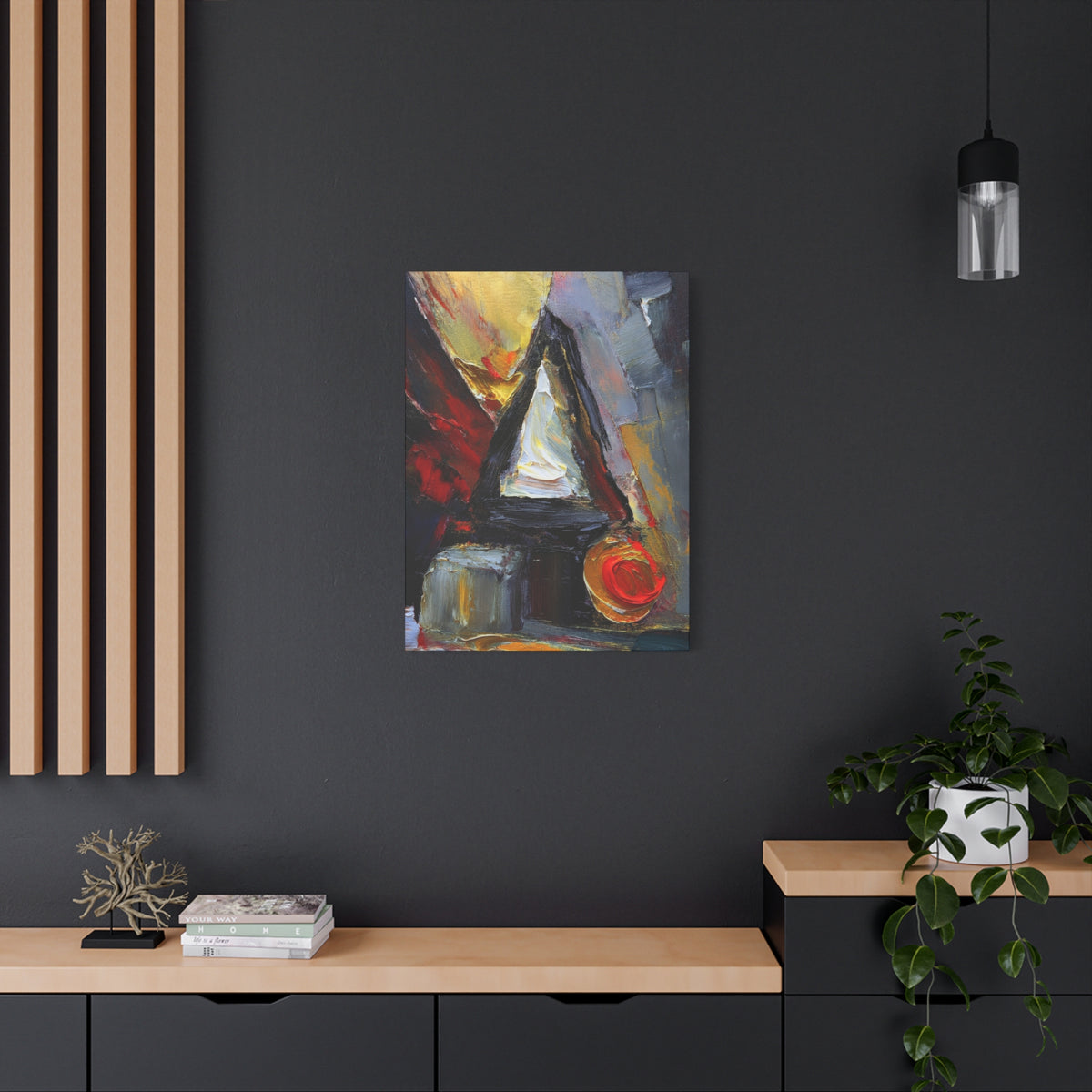 Abstract Oil Painting Print Canvas 20x24,20x30,24x30 24x32,24x36,30x40 32x48,36x48,40x60 Pine-Wood Inner Frame ABS-75