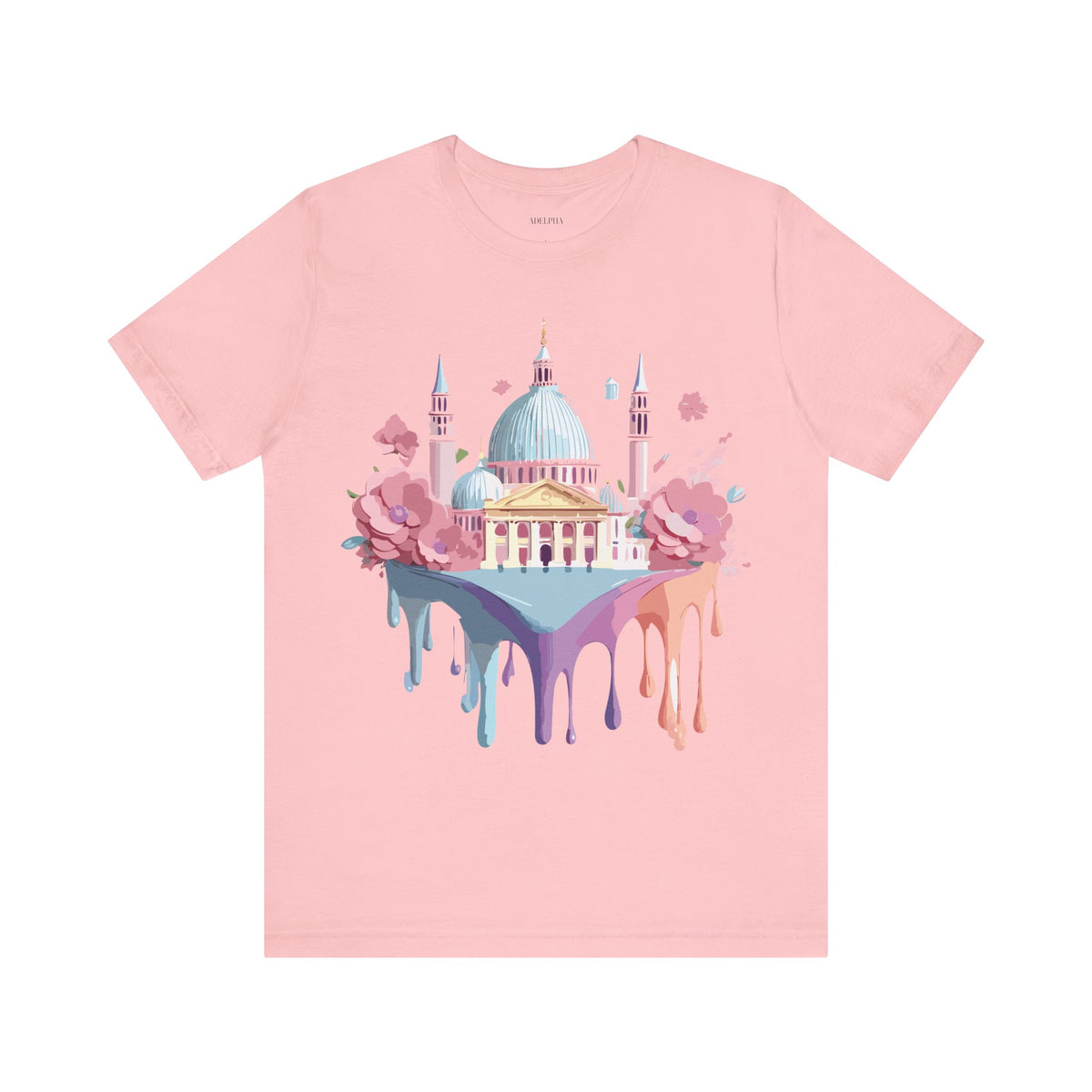 Graphic Unisex Cotton Bella+Canvas Tee Shirt with Venice