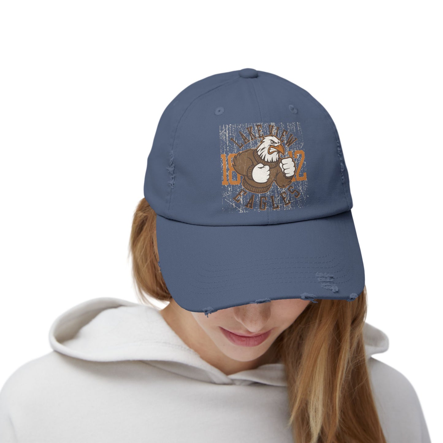 Unisex Vintage Sports Logo Cap, Cap with Sports Logo, Cap with Band Logo