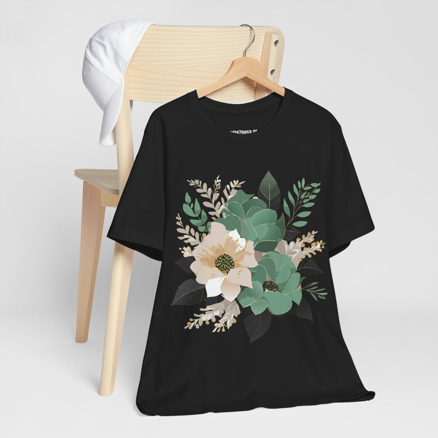 Flowers Shirt Floral Shirt Unisex Jersey Short Sleeve Tee From Flowers Collection Retro2Nova