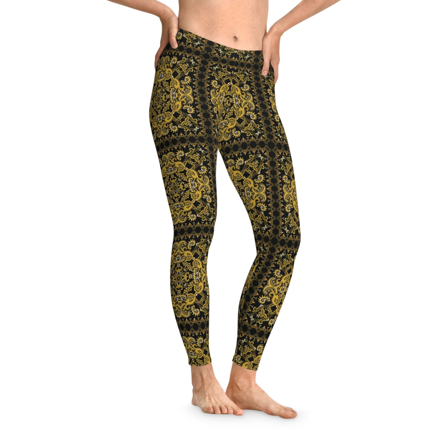 Leggings with Traditional print