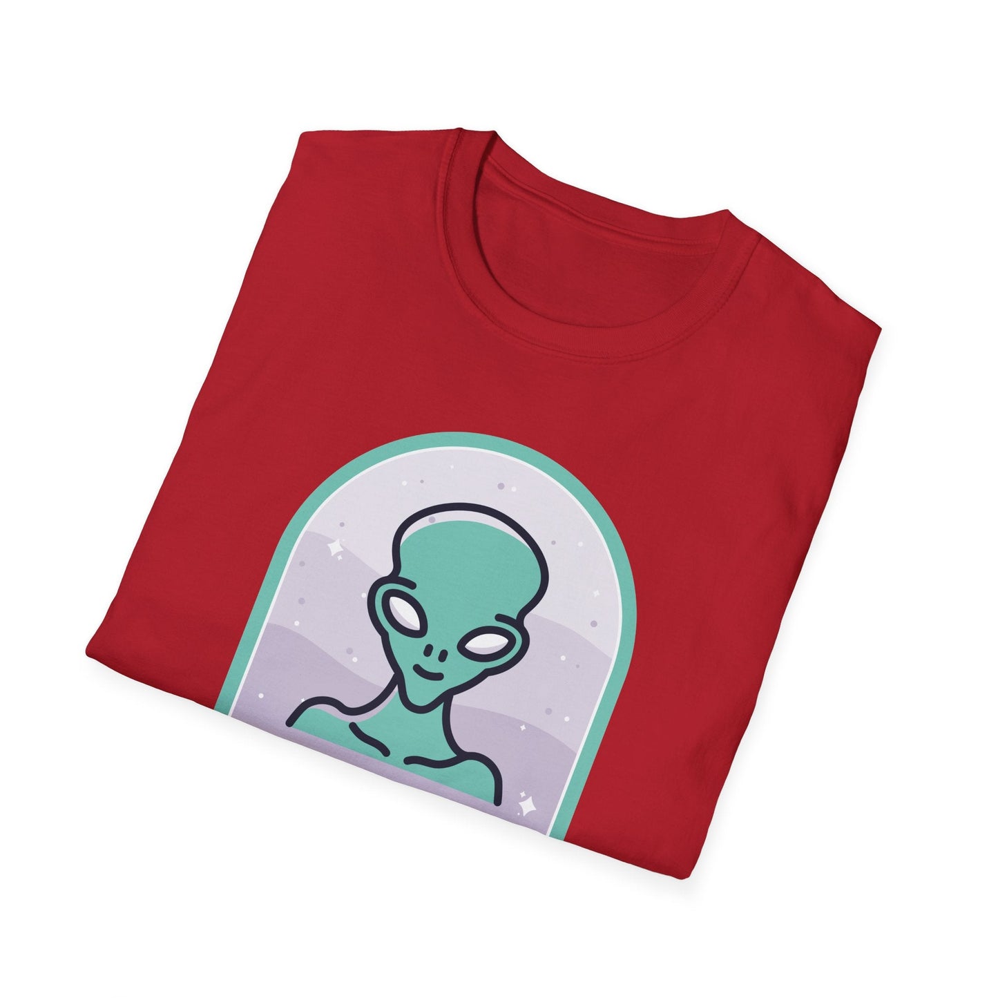 Alien Graphic TShirt  Take Me to Your Leader Retro Space Tee