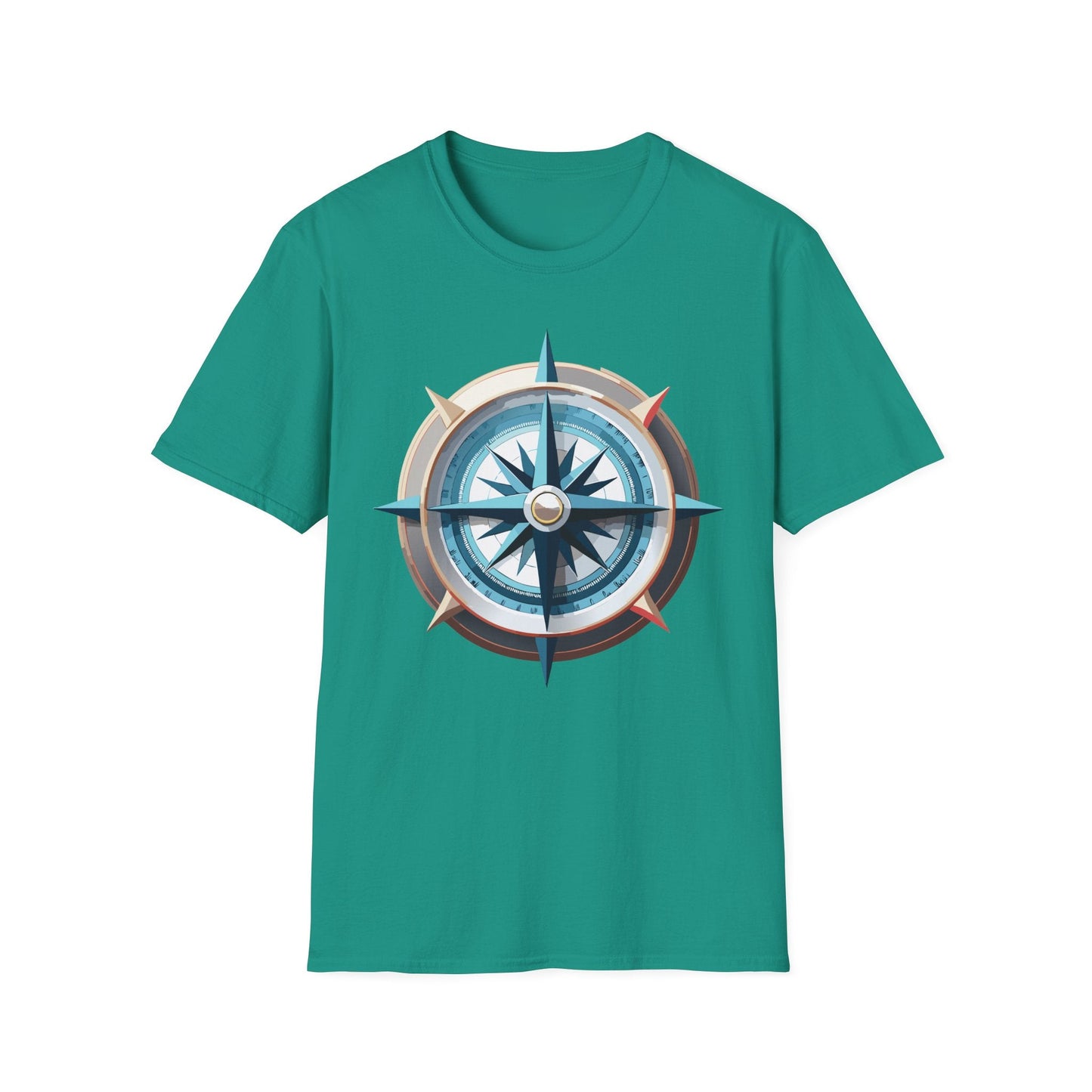 Compass Navigator Graphic Tee Unisex 100 Cotton 18