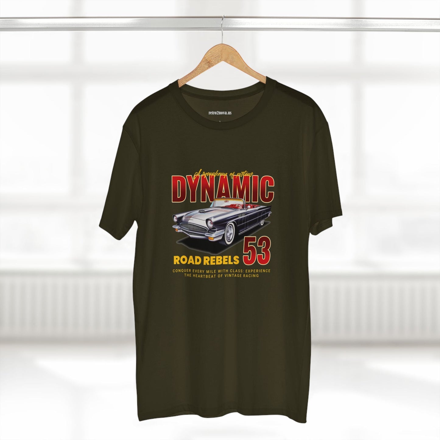 Retro Car Shirts RC 15 Vintage Automobile Tee Unisex Premium Cotton Art Design Original Art Edition