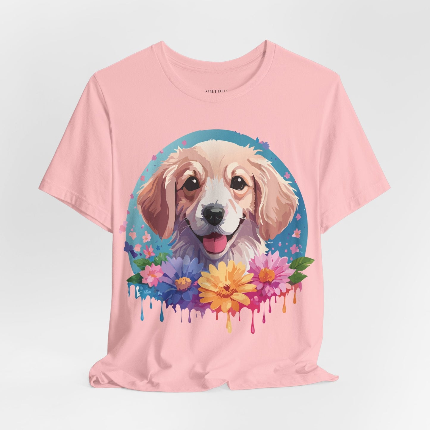 Dog Shirt Unisex Graphic Tee With Original Adelpha Artwork Jersey Short Sleeve Casual Look