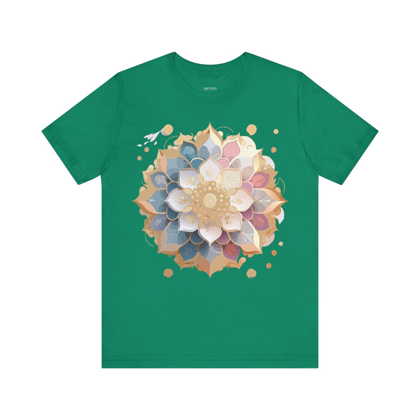 Mandala Graphic Tee Unisex Jersey Short Sleeve From Adelpha Vintage Inspired Artwork