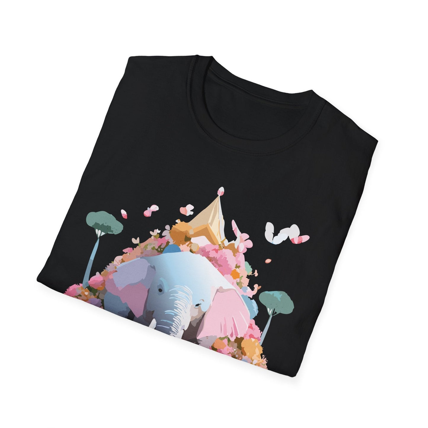 Elephant Graphic T Shirt For Animals Unisex Gildan Softstyle 64000 Cotton Tee Apparel