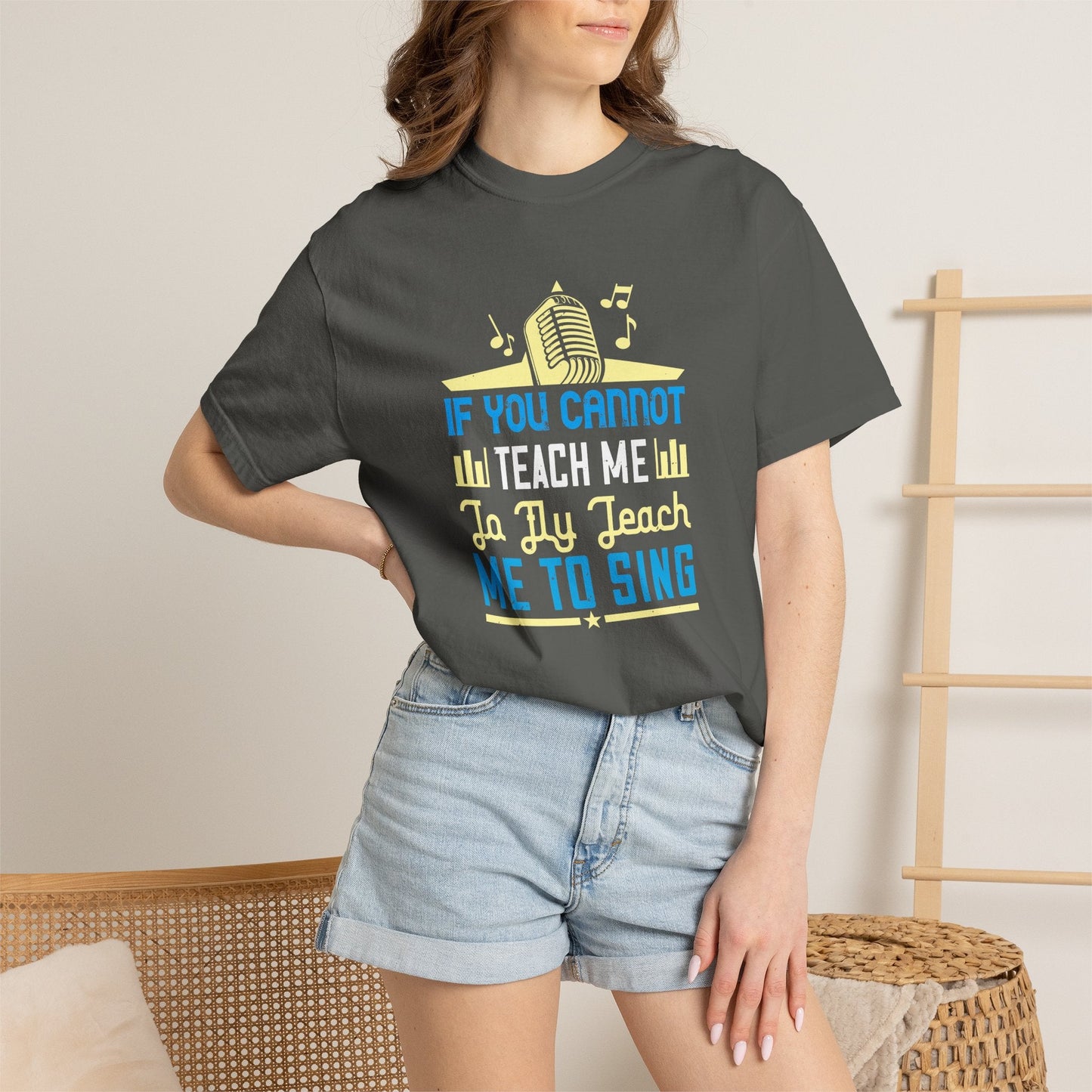 Music Graphic Design Unisex Cotton T-shirt m18