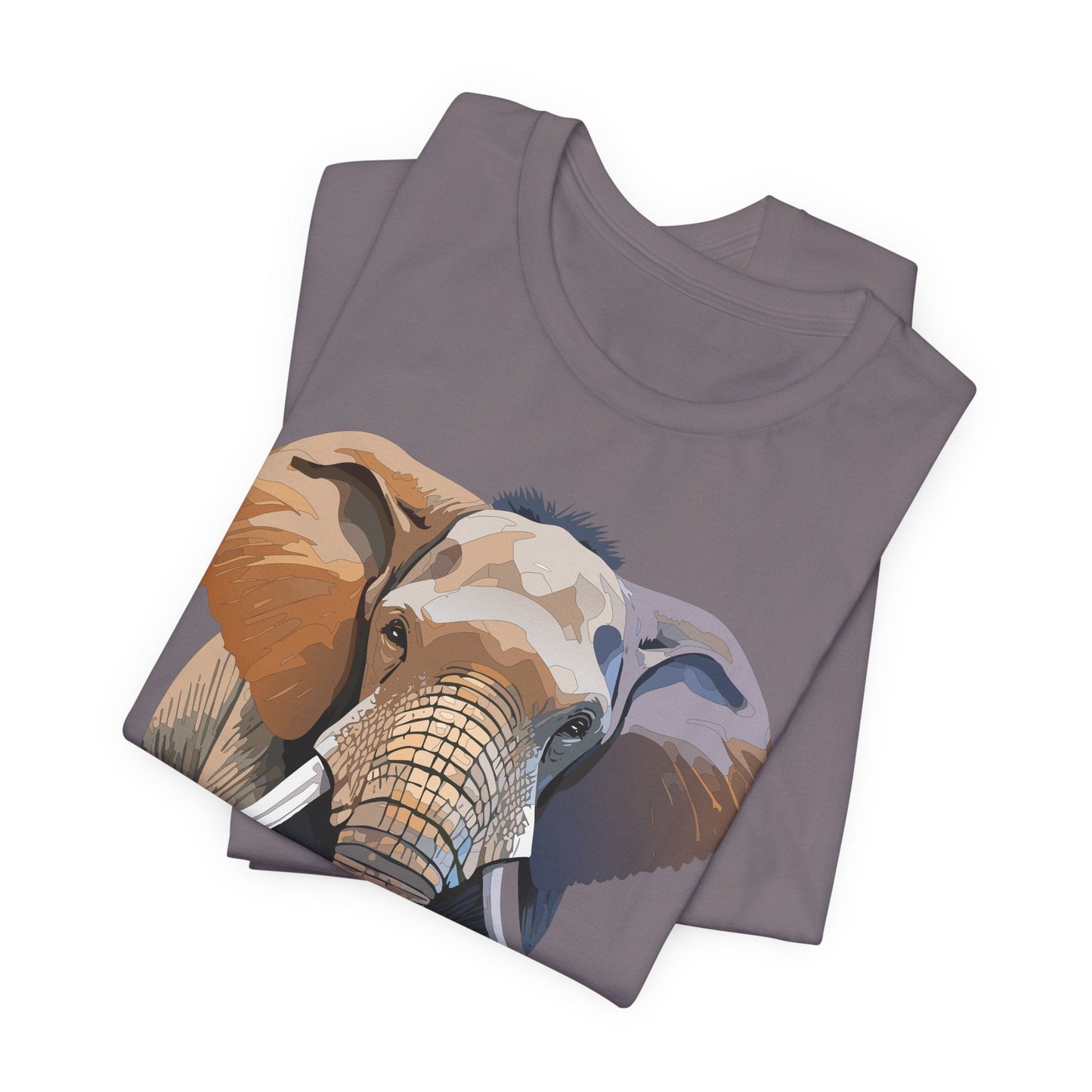 Unisex Animal Art Design Tee Shirt With Wildlife Animals Short Sleeve Everyday Comfort