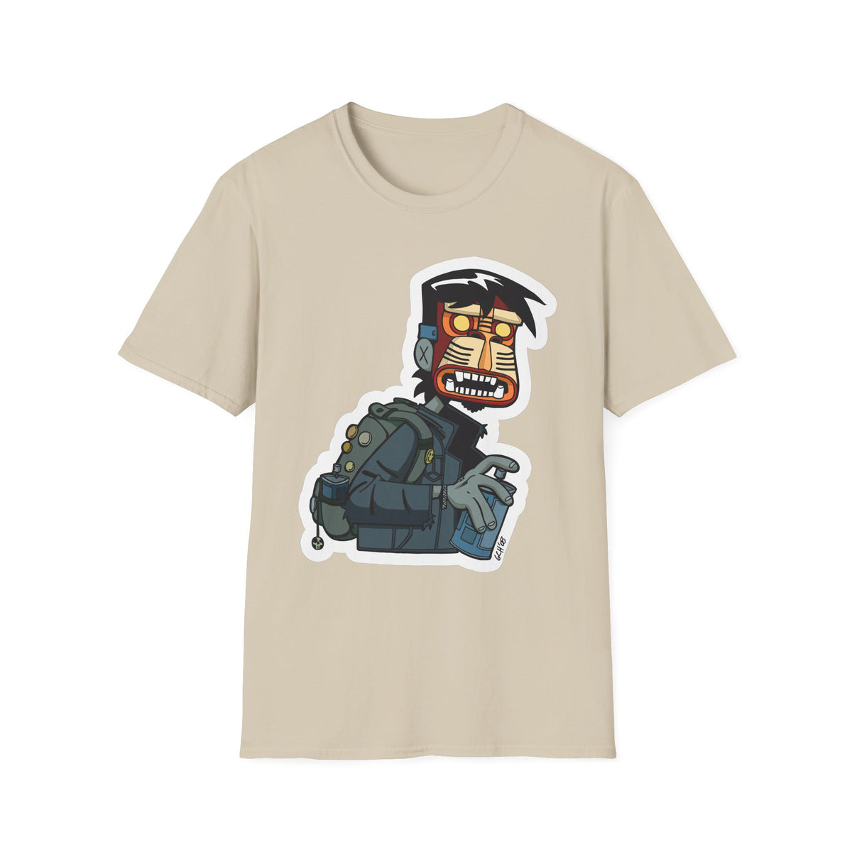 Funny Cartoon Animation Graphic Tee Gildan Unisex 100 Cotton Tee Shirt - 71