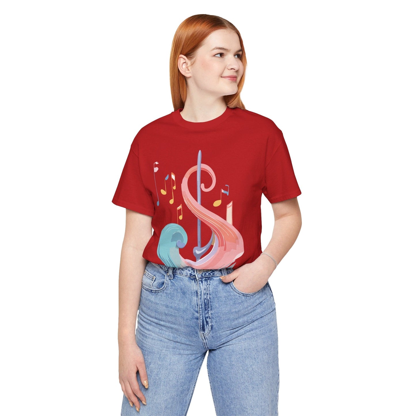 Music T Shirt Graphic Tee Unisex Short Sleeve Adelpha Vintage Inspired Artwork Art Design