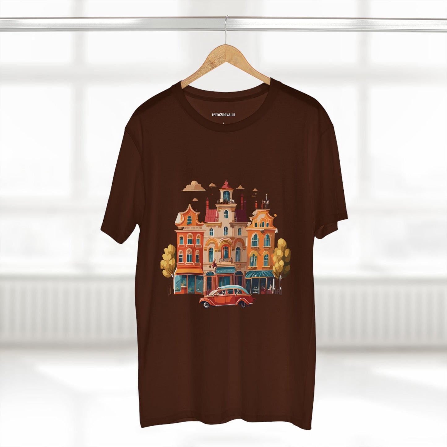 Retro Car Shirts Vintage Car Shirts RC22 Unisex Premium Cotton Tee With Original Art Design